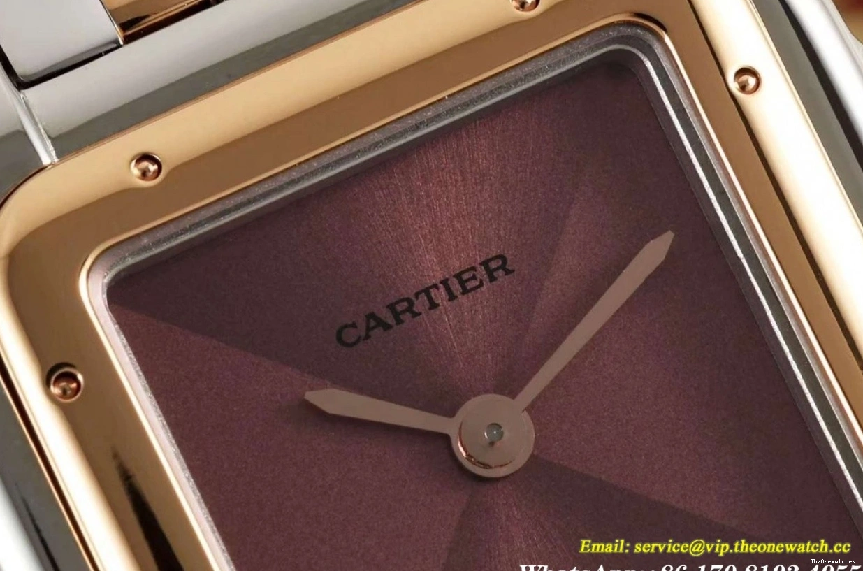 AF RG Panthere De 22mm Quartz Secrete SS Dial Brown Ladies 0510